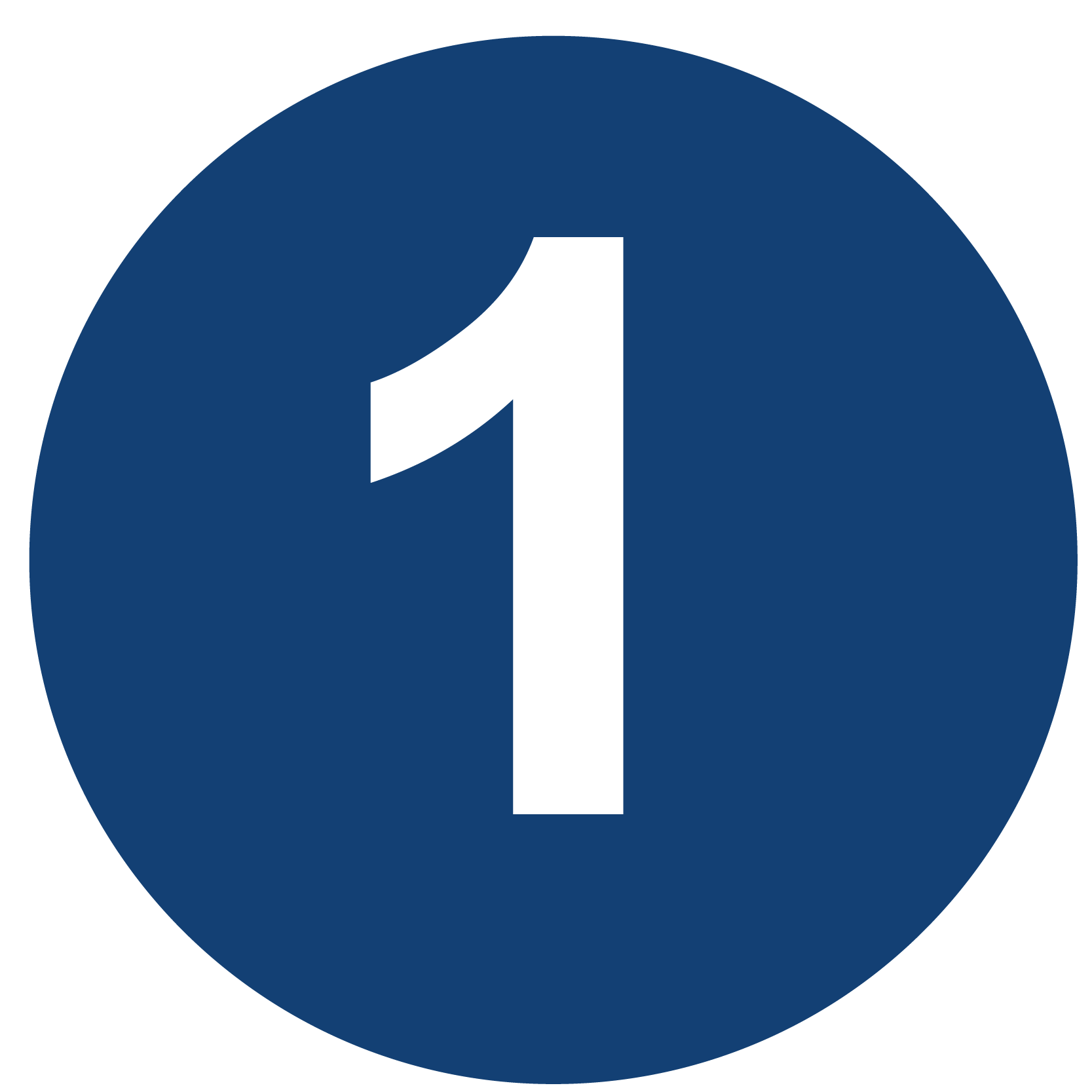 Image of the number 1