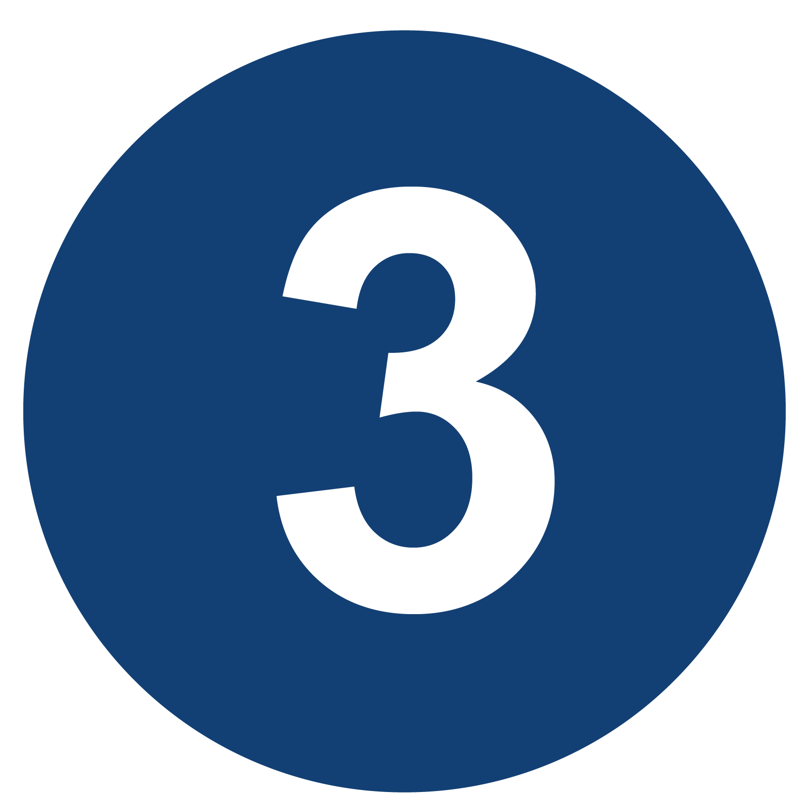 Image of the number 3